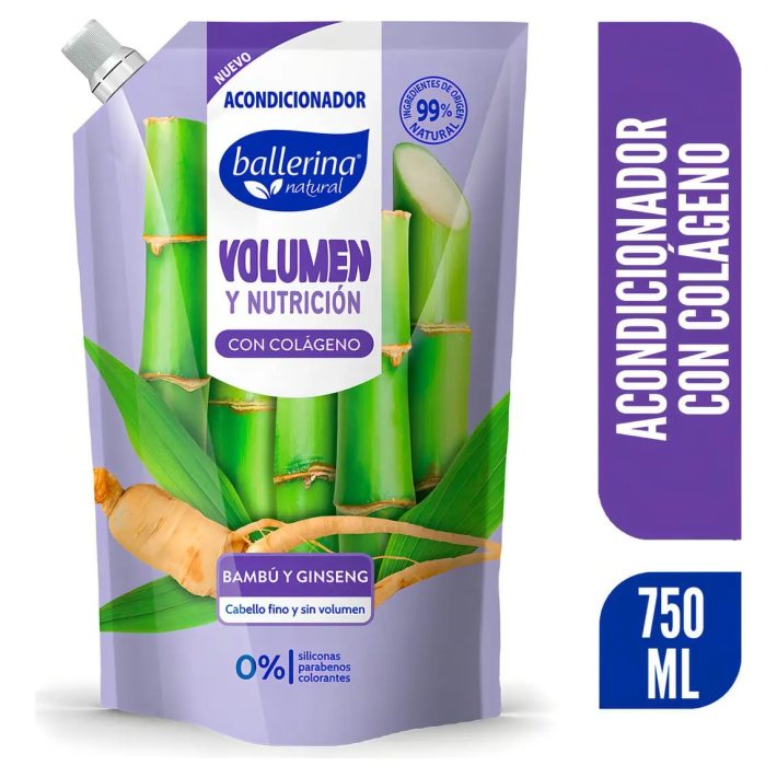 Acondicionador Ballerina Hidratacion Intensa 750ml