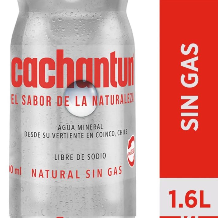 Agua Cachantun Sin Gas 1.6 Lts