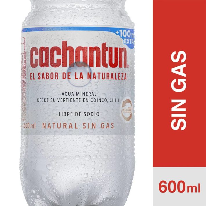 Agua Cachantun Sin Gas 600 cc