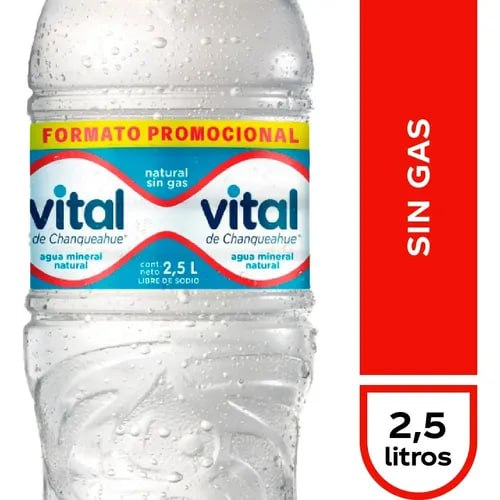 Agua Vital 2.5 s/g