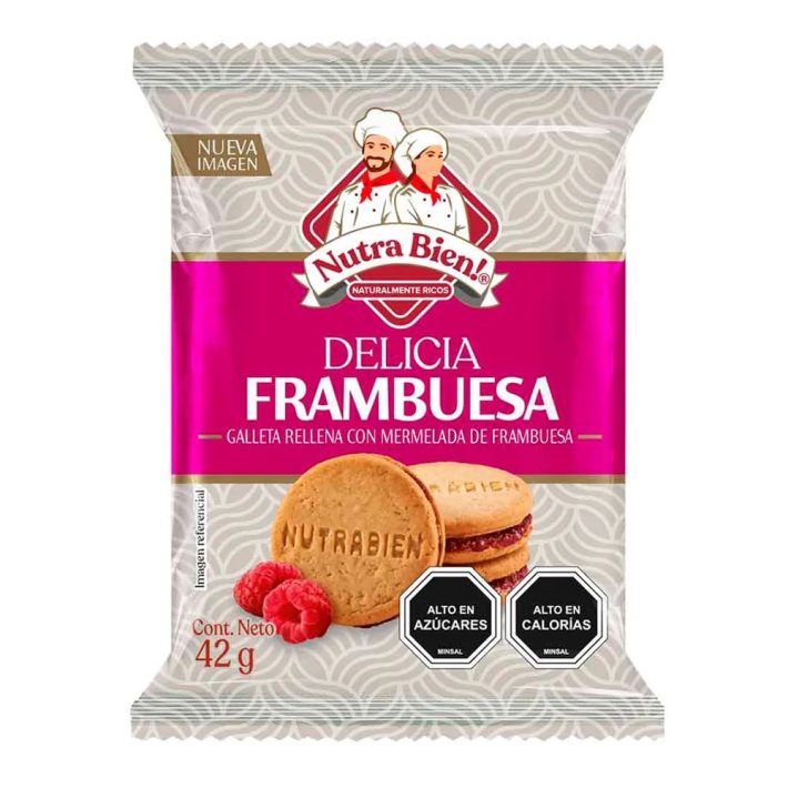 Alfajor Nutra Bien Frambuesa