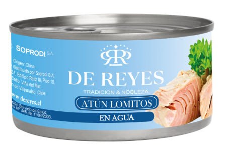 Atun de reyes en agua 140grs