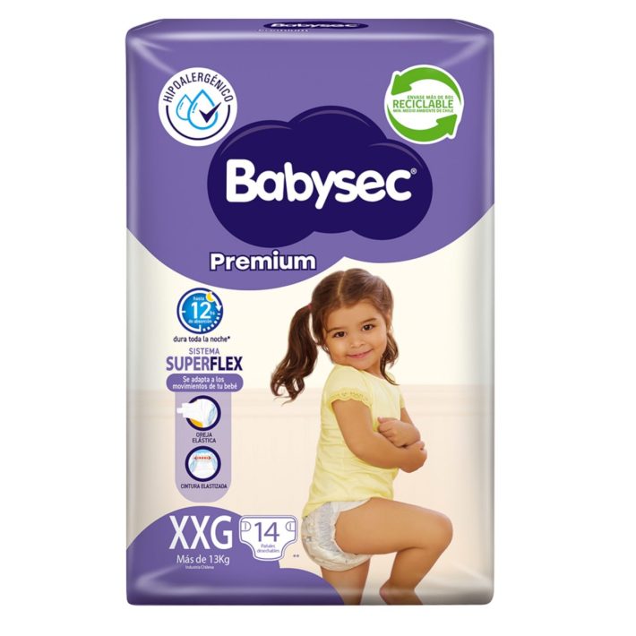 Babysec Premium XXG, 14 Unid