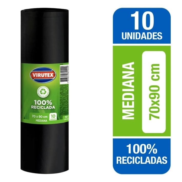 Bolsa de basura 70x90 Virutex