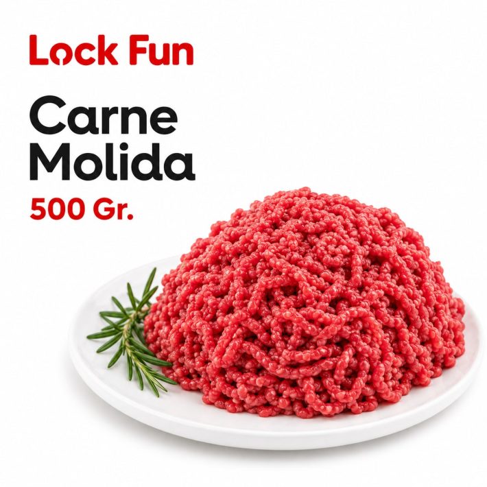 Carne Molida Lock Fun 500 Gr