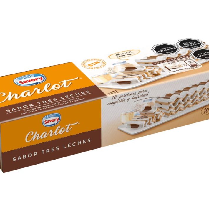 CHARLOT postre vainilla
