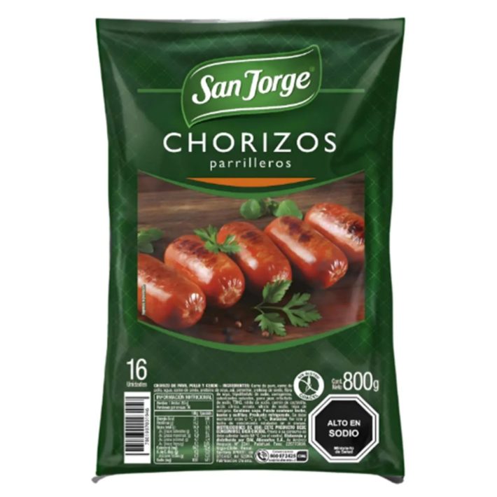 chorizo san jorge 800 Gr