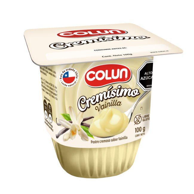 Cremisimo Vainilla Colun