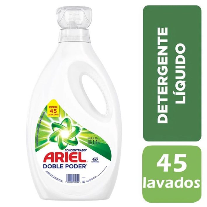 Detergente liquido Ariel 1.8lt