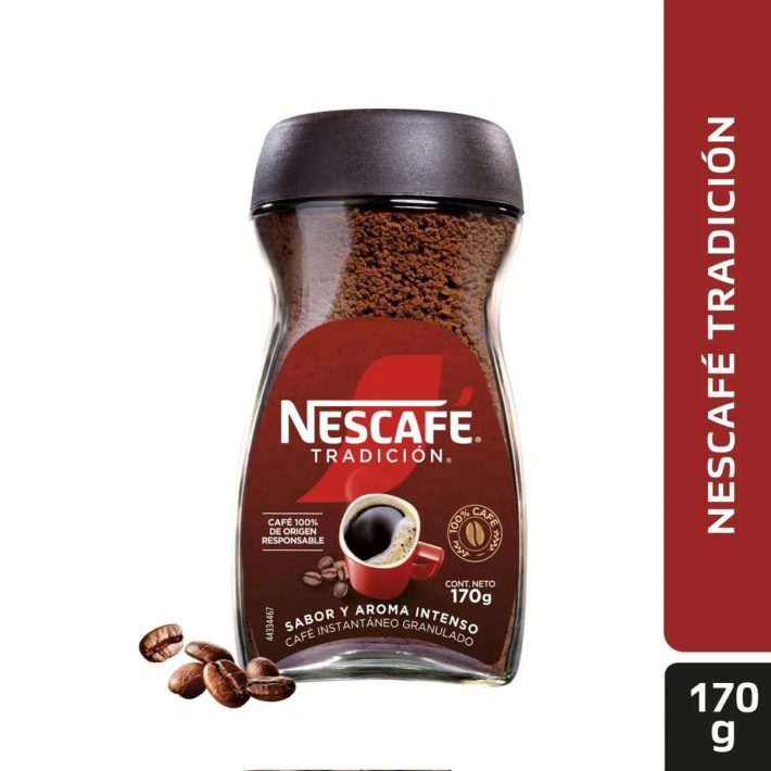Nescafe 170 Gr. Vidrio
