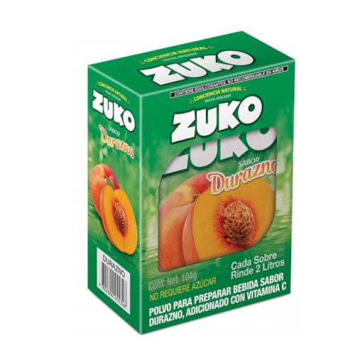 ZUKO DURAZNO CAJA