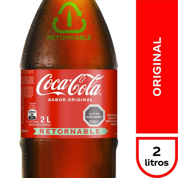 Coca Cola 2 Lts. Retornable