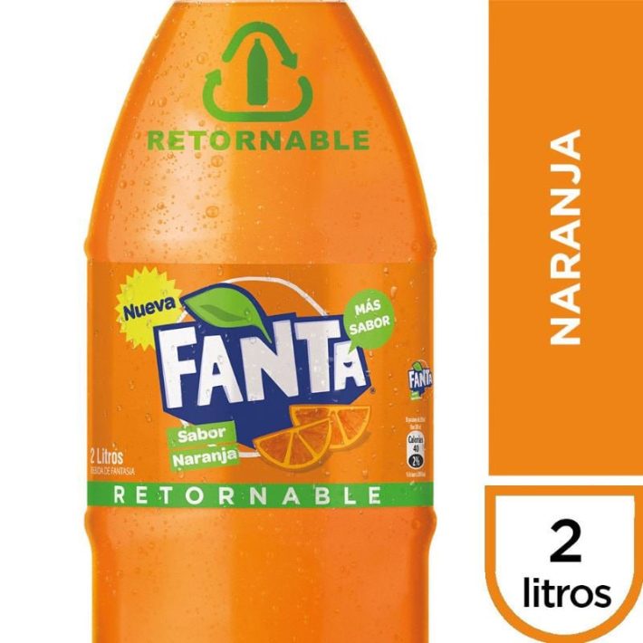 Fanta 2 Lts. Retornable