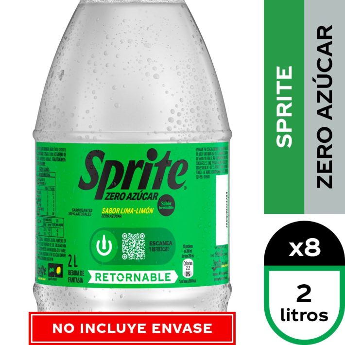Sprite Zero 2 Lts. Retornable