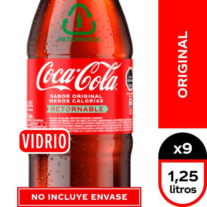 Coca Cola 1,25 Lts. Retornable