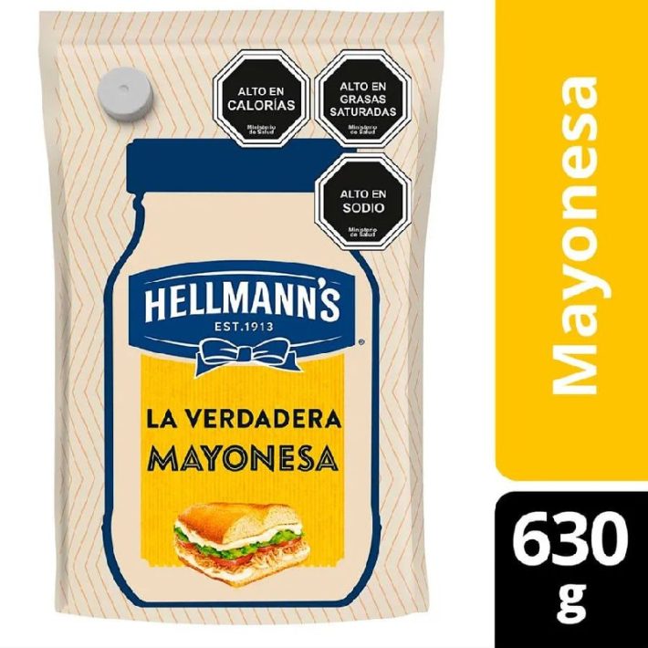Mayonesa Hellmanns 12x630
