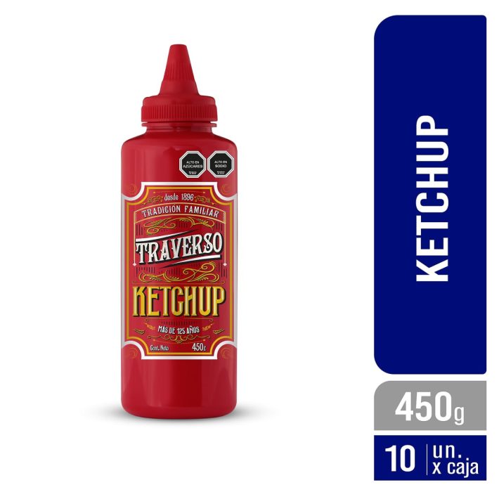 Ketchup Vintage 450gr Traverso