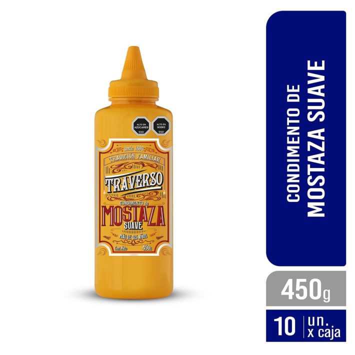 Mostaza Vintage 450gr Traverso