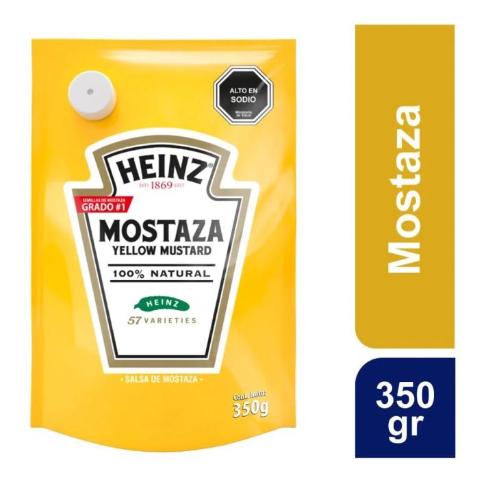 Mostaza Heinz 350gr
