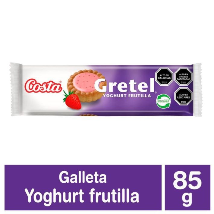 Galleta Costa Gretel Frutilla 85gr