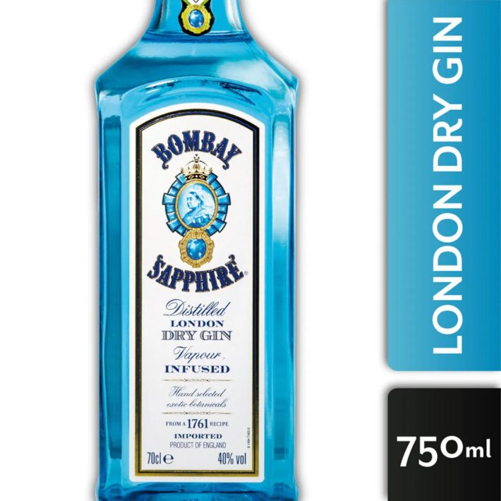 GIN BOMBAY SAPPHIRE 750 CC