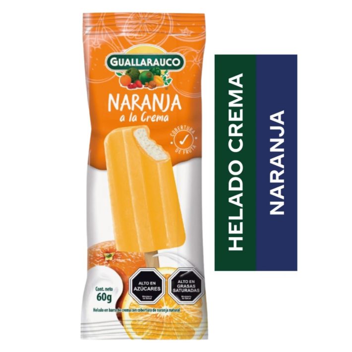 Helado barra chiri naranja premium