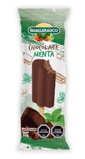 Helado barra chocolate menta