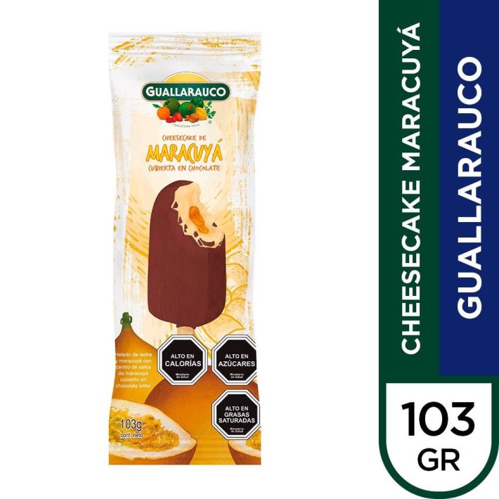 Helado Barra maracuya premium guallarauco