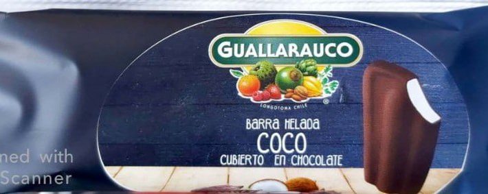 Helado guallarauco chocolate-coco