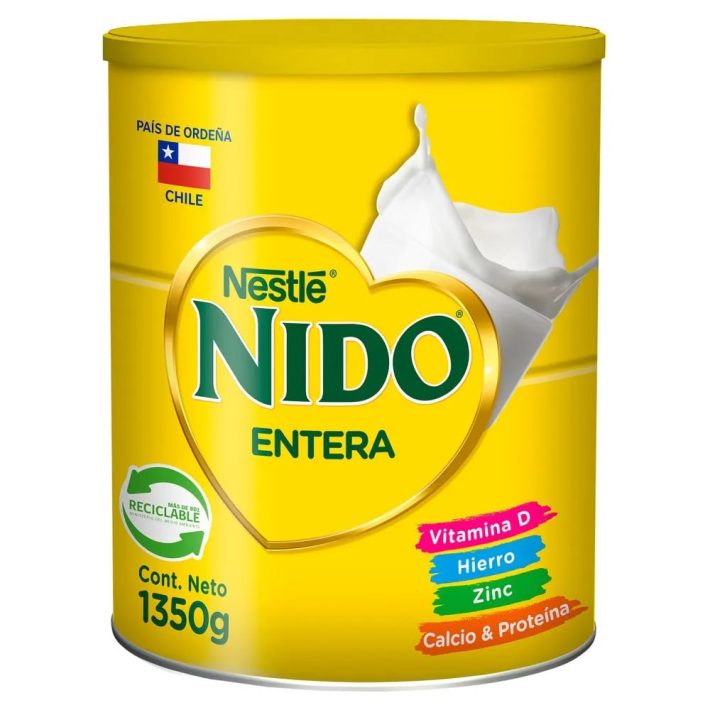 Leche en polvo entera tarro 1.350gr