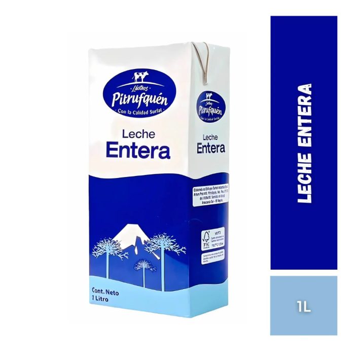 Leche Pitrufquen 1 Lt Entera