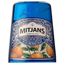 LICOR CURACAO BLUE MITJANS BOT. 750cc 20°