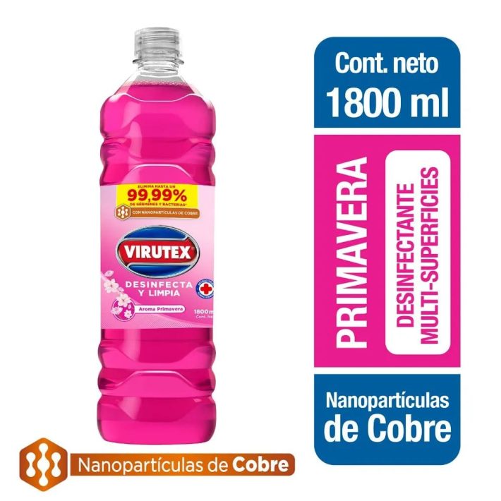 Limpiapiso Virutex 1800ml Primavera