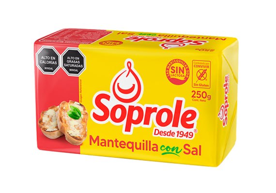 Mantequilla 250 Gr. Soprole
