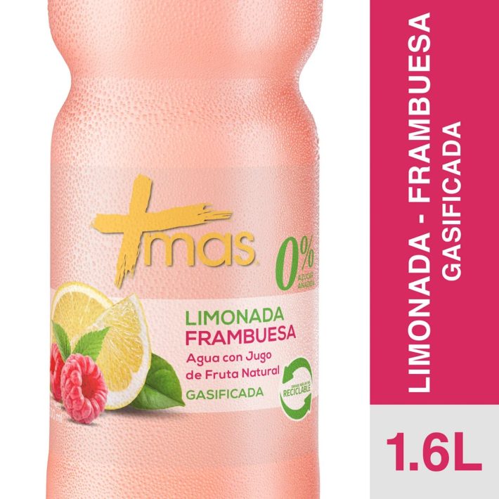 +MAS 1.6L Limonada Frambuesa