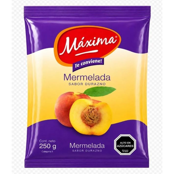 Mermelada Máxima Durazno 250g