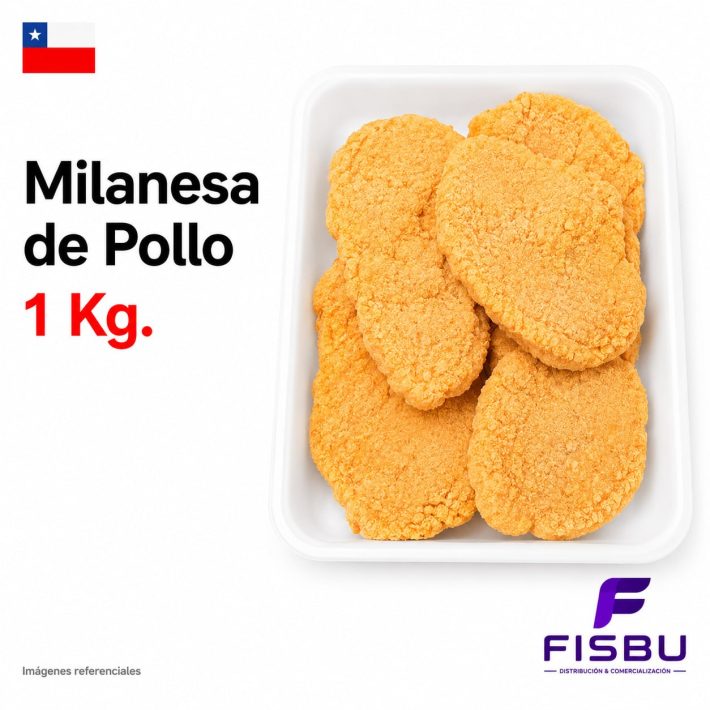Milanesa de Pollo 1 Kg
