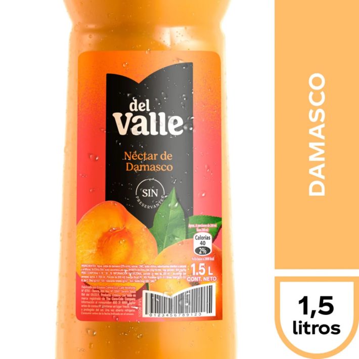 Nectar del Valle Damasco 1.5 Lts