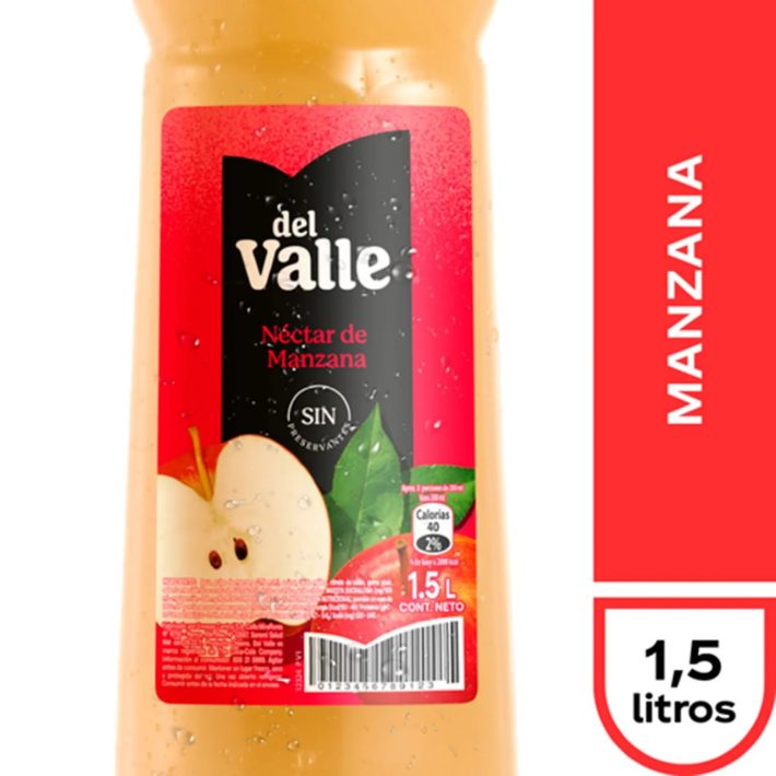 Nectar del Valle Manzana 1.5 Lts