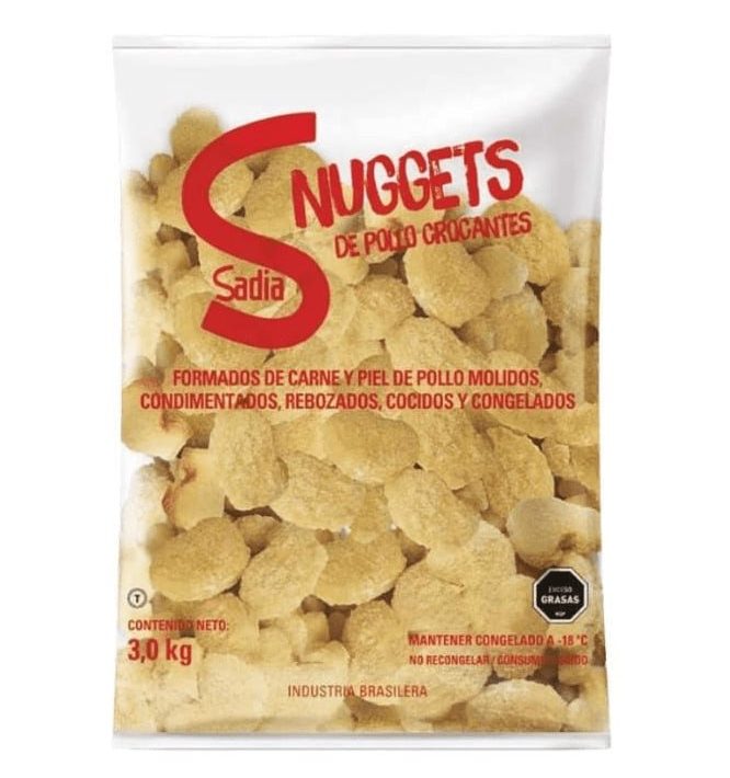 Nuggets de pollo sadia