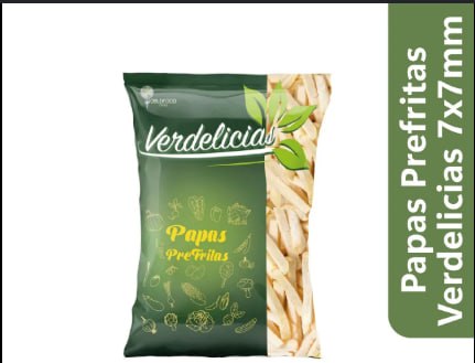 Papa Prefrita 2,5 Kg. Verdelicias 7x7mm