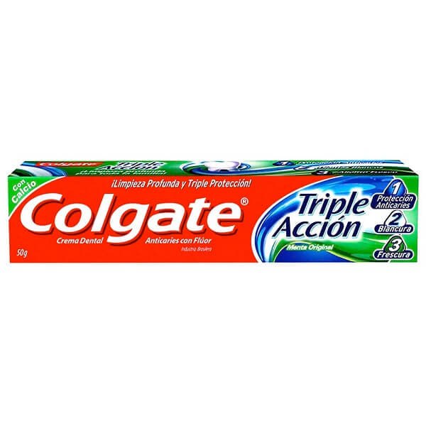 Pasta dental Colgate Triple accion 50gr