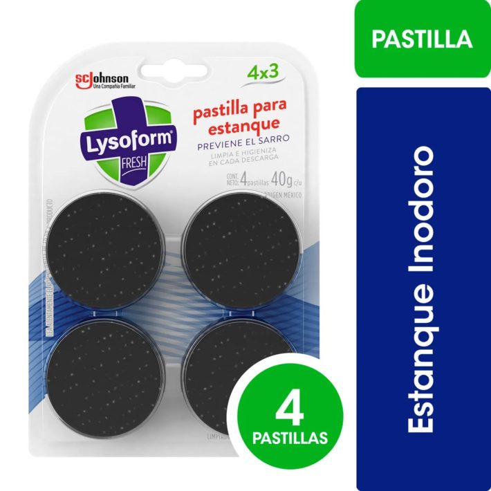 pastilla estanque inodoro lysoform