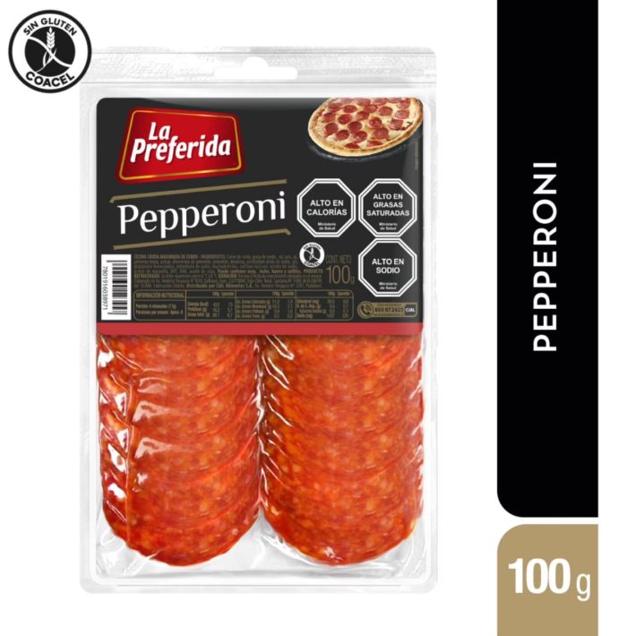 Peperoni 100grs La Preferida