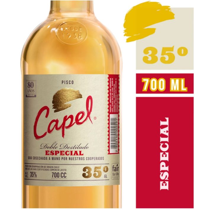 PISCO CAPEL 35° 2D 700CC