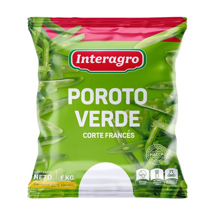 Poroto Verde Corte Americano 1Kg. Interagro