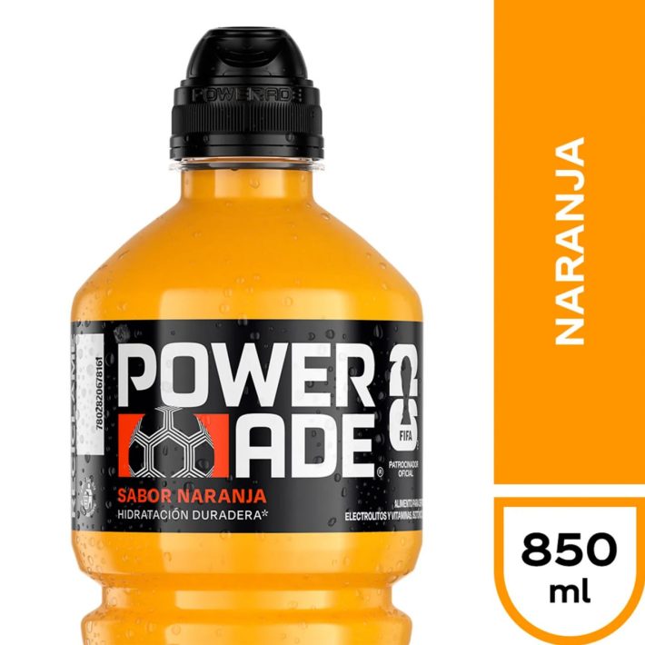 Powerade Naranja 850 cc