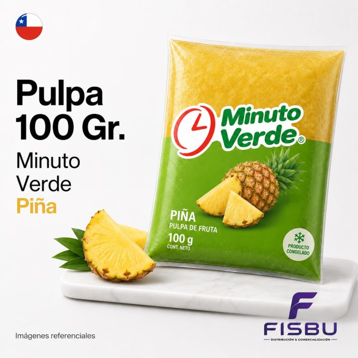 Pulpa 100 Gr.Minuto Verde Piña