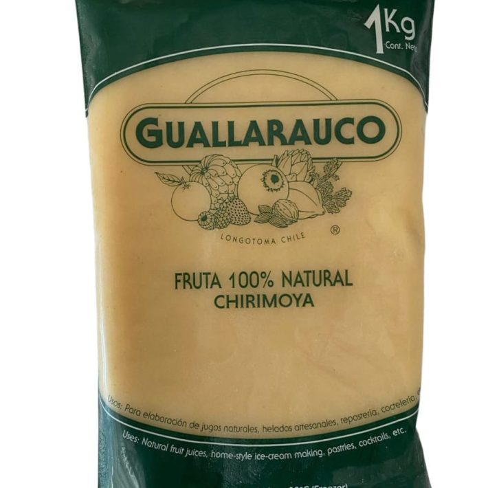 Pulpa de fruta chirimoya guallarauco 1kl