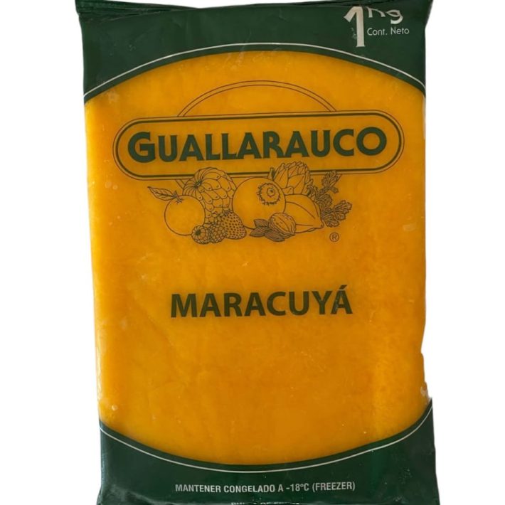 Pulpa de fruta de maracuya guallarauco 1kg